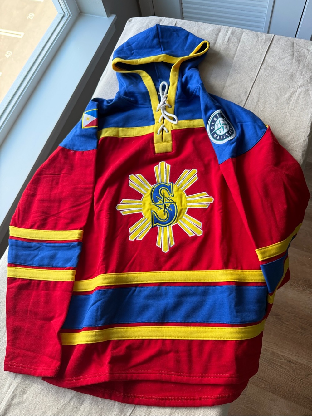 Seattle Mariner’s Filipino Heritage Pullover Sweater